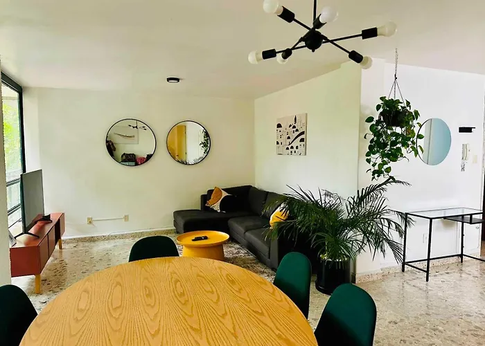 Apartment Fast Wifi, Beautiful Ph Steps Away From Masaryk Mexico City